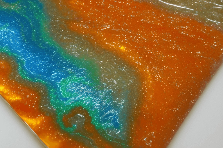 how to polish epoxy resin after sanding