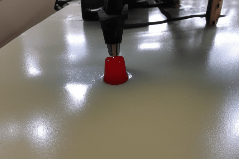 What does casting resin not stick to