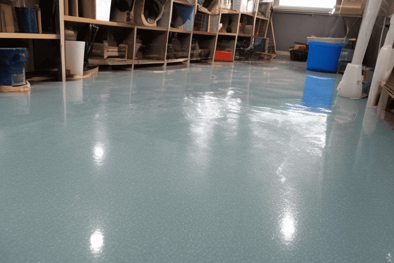 How do you remove oil from concrete garage floor?