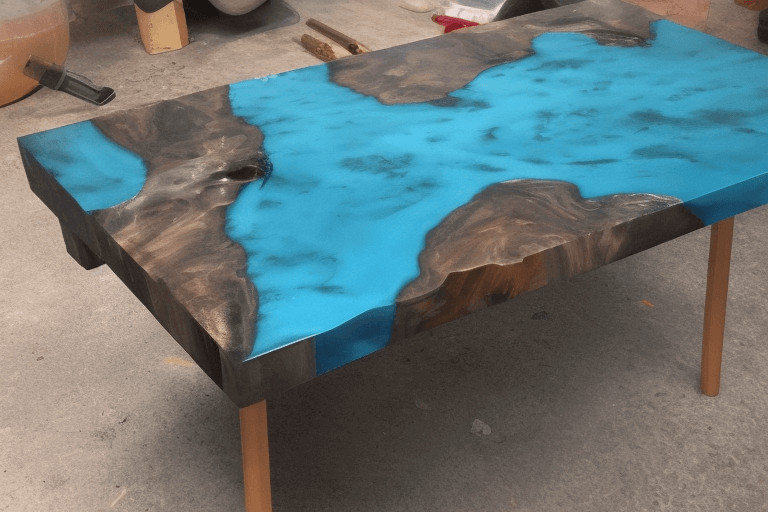 How do I protect my resin table from scratch?