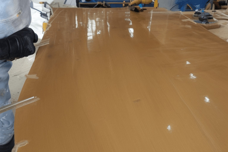 How long should epoxy cure before sanding?