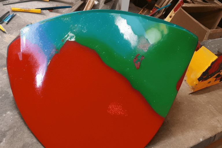 Can you color two part epoxy
