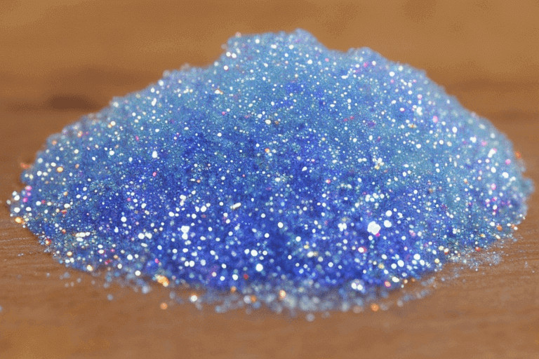 can you use normal glitter in resin
