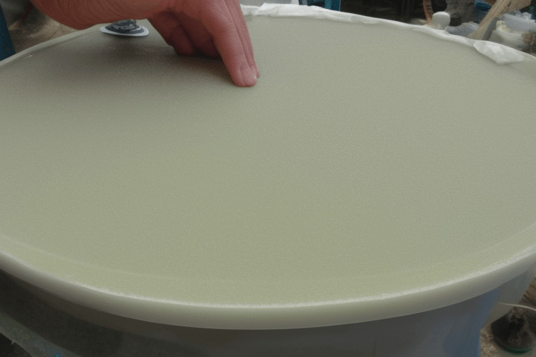 how to sand epoxy resin by hand