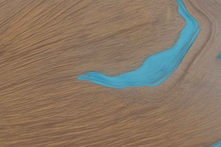 how to sand epoxy resin on wood?