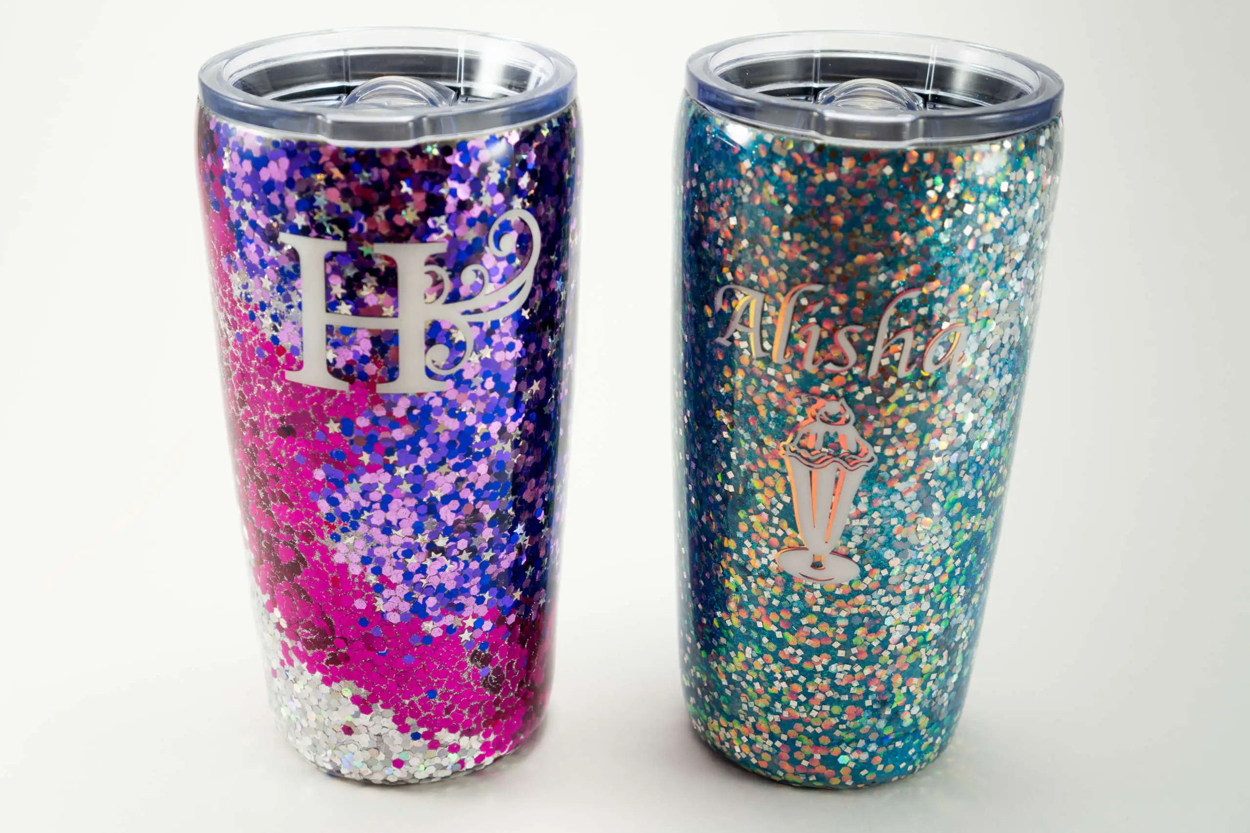 How do you clean epoxy tumbler after sanding