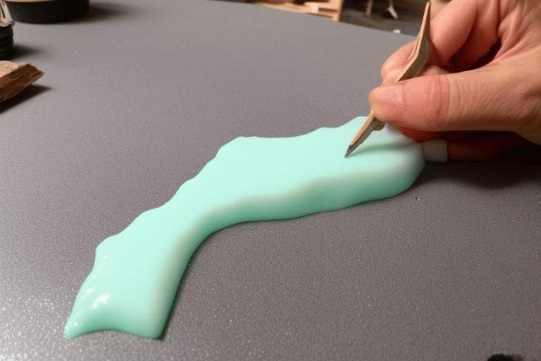 Can you add glue to resin?