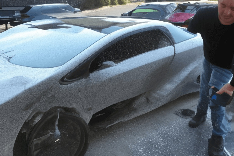 How can I fix scratches on my car