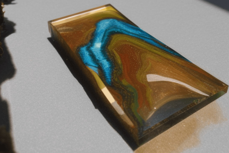 How do you preserve something in resin