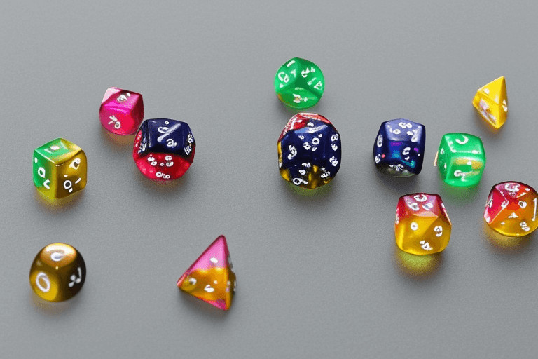 How do you suspend glitter in resin dice