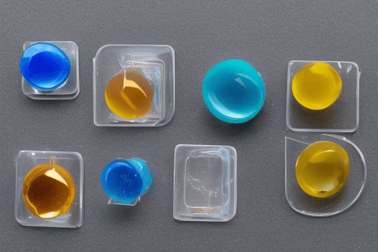 How do you suspend items in epoxy resin