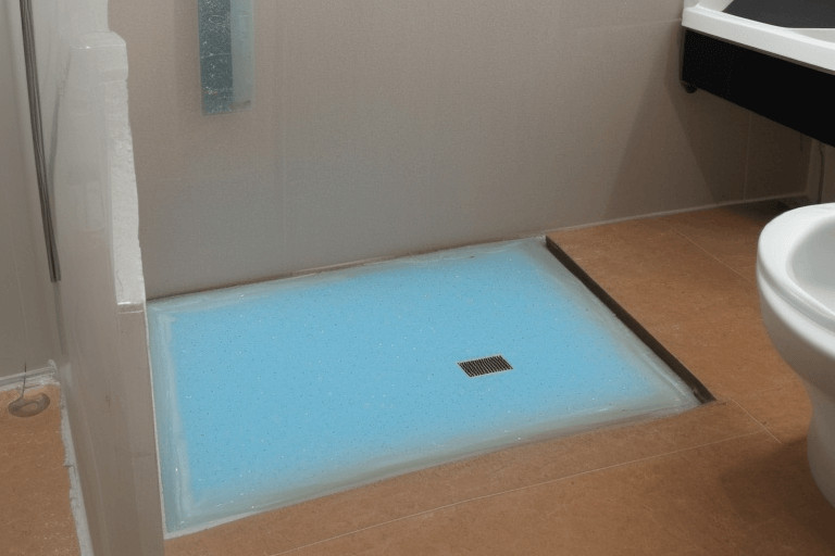 Can epoxy be used on shower floor?