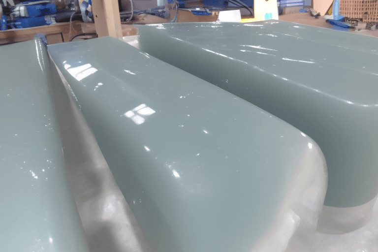 Does polyester resin bond to PVC