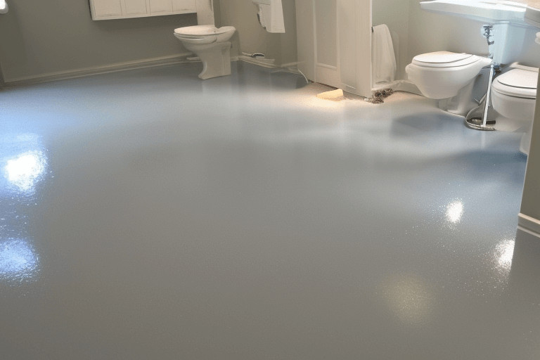 Can you do epoxy floors in a bathroom