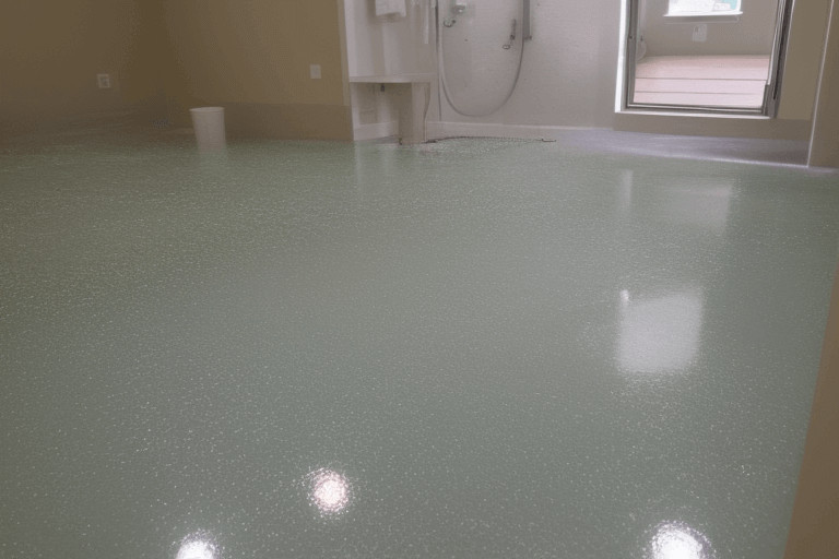 How much does it cost to epoxy a shower floor?