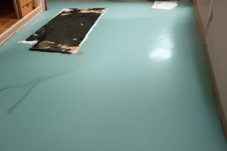 Can you use epoxy on bathroom floor