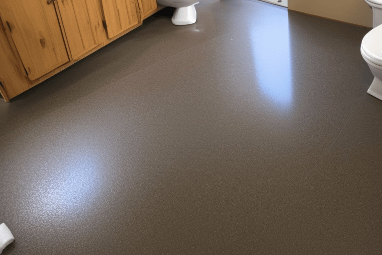 Can I resin my bathroom floor