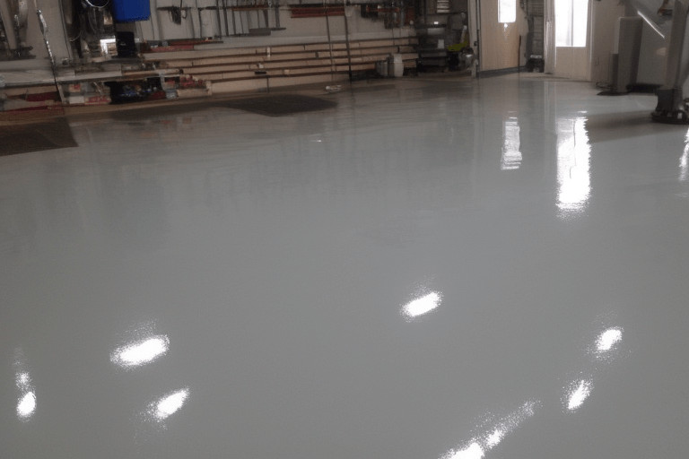How can I make my epoxy floor shine again?