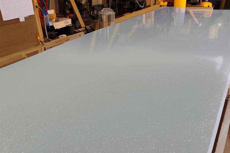 How do you make epoxy clear after sanding