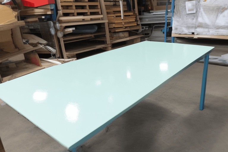 How do you recoat an epoxy table