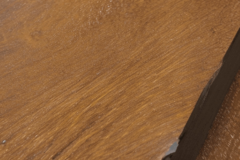 How do you remove cured epoxy from wood