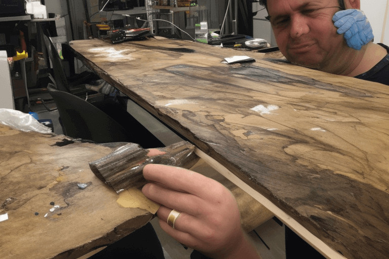 Can resin be repaired