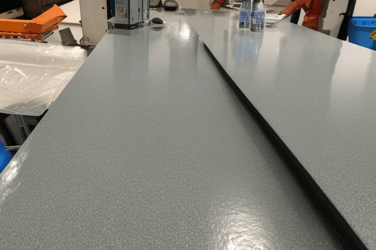 How do you apply epoxy filler?