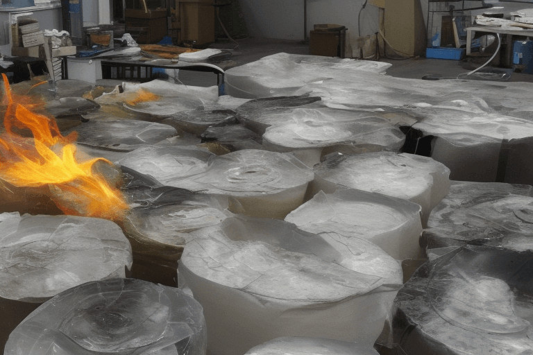Is liquid resin flammable