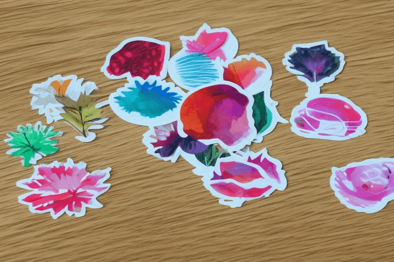 Can you put paper stickers in resin