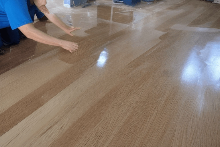 Can you do epoxy floor over wood?