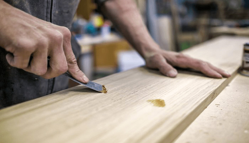 can you use wood filler on pvc?