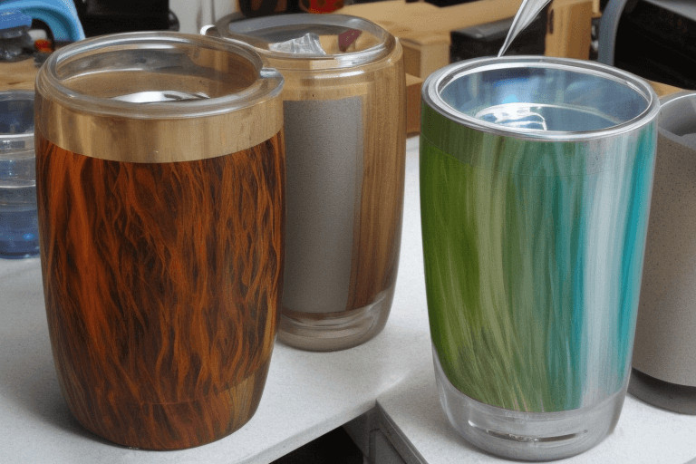 How many ounces of epoxy do I need for a tumbler