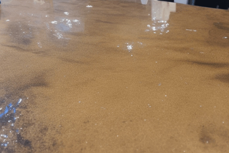 What does clear coat damage look like?