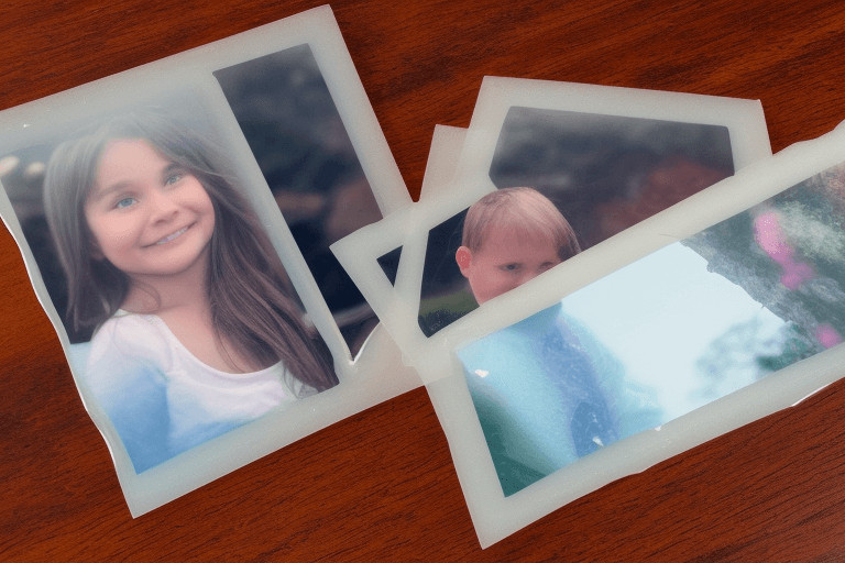 Can you put a printed picture in resin