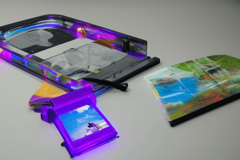 can you put photos in UV resin?