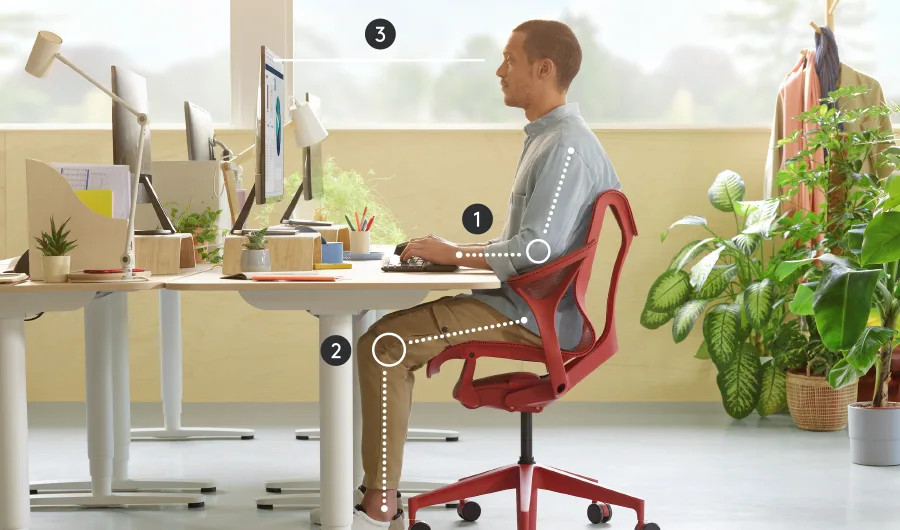 How To Calculate Ergonomic Desk Height?