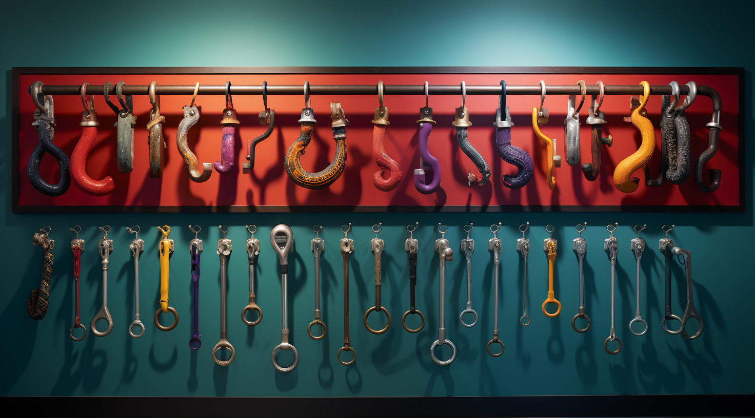 Artistic Representation of Hooks for Organization