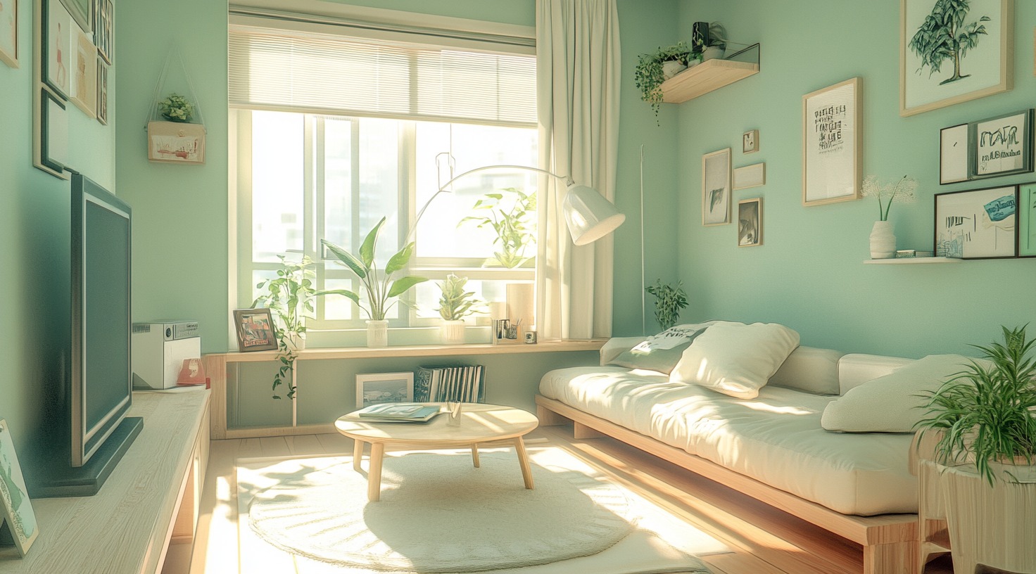 Seamless design flow with consistent decor elements