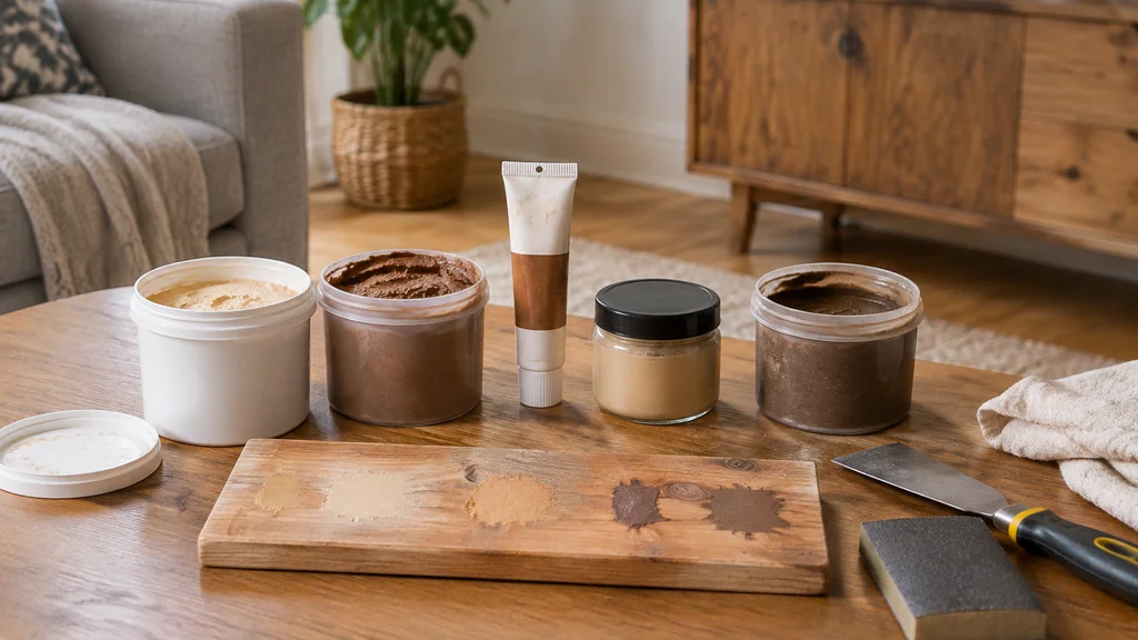 Wood Repair Putty and Compounds Compared